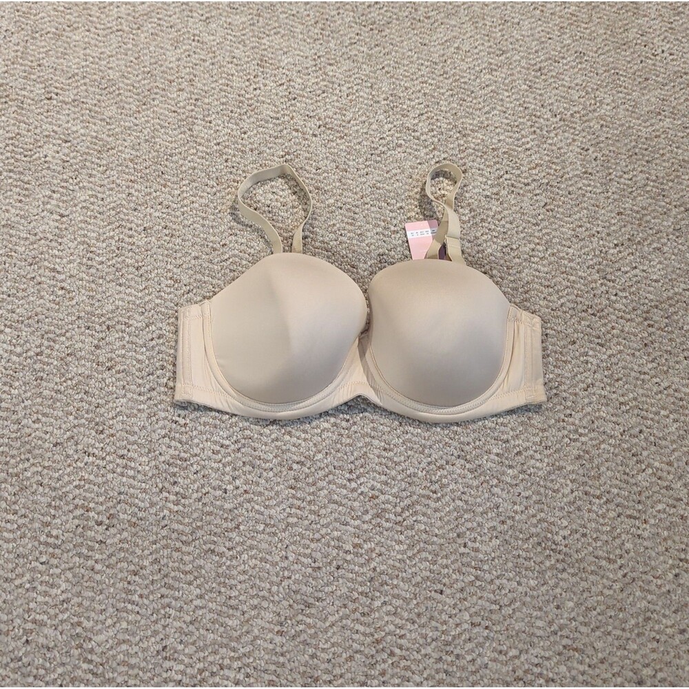 Joateay Convertible Bra Womens 44B Beige Underwire Padded Strapless